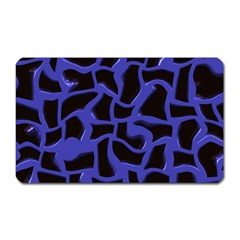 Purple Holes Magnet (rectangular) by LalyLauraFLM