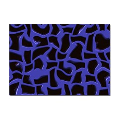 Purple Holes Sticker A4 (100 Pack)