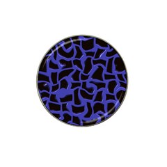 Purple Holes Hat Clip Ball Marker by LalyLauraFLM