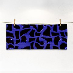 Purple Holes Hand Towel by LalyLauraFLM