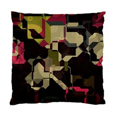 Techno Puzzle Standard Cushion Case (two Sides) by LalyLauraFLM