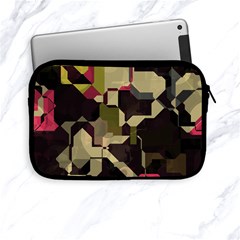 Techno Puzzle Apple Ipad Mini Zipper Case by LalyLauraFLM