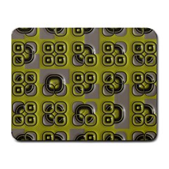 Plastic Shapes Pattern Small Mousepad by LalyLauraFLM