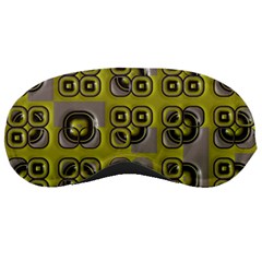 Plastic Shapes Pattern Sleeping Mask by LalyLauraFLM