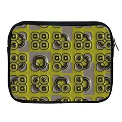 Plastic Shapes Pattern Apple Ipad 2/3/4 Zipper Case by LalyLauraFLM