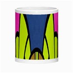 Distorted symmetrical shapes Morph Mug Center