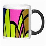 Distorted symmetrical shapes Morph Mug Right