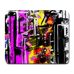 Abstract City View Large Mousepads by digitaldivadesigns