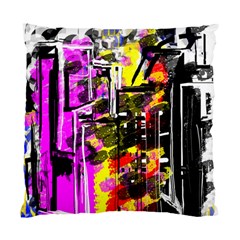 Abstract City View Standard Cushion Case (one Side)  by digitaldivadesigns