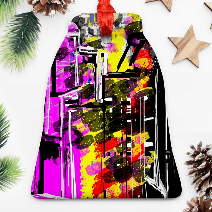 Abstract City View Ornament (Bell) 