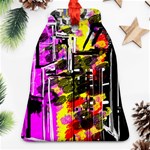 Abstract City View Bell Ornament (2 Sides) Back