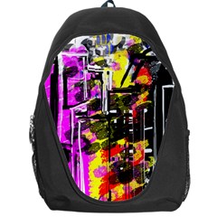 Abstract City View Backpack Bag by digitaldivadesigns