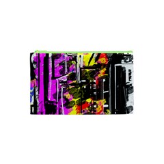 Abstract City View Cosmetic Bag (xs) by digitaldivadesigns