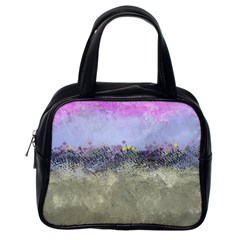 Abstract Garden In Pastel Colors Classic Handbags (one Side) by digitaldivadesigns