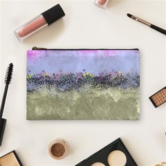 Abstract Garden In Pastel Colors Cosmetic Bag (medium)  by digitaldivadesigns