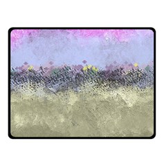 Abstract Garden In Pastel Colors Fleece Blanket (small) by digitaldivadesigns