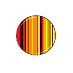 Hot Stripes Fire Hat Clip Ball Marker (10 Pack)