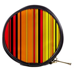 Hot Stripes Fire Mini Makeup Bags by ImpressiveMoments