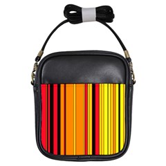 Hot Stripes Fire Girls Sling Bags by ImpressiveMoments