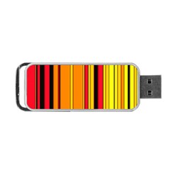 Hot Stripes Fire Portable Usb Flash (one Side) by ImpressiveMoments