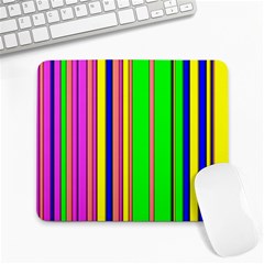 Hot Stripes Rainbow Large Mousepads by ImpressiveMoments