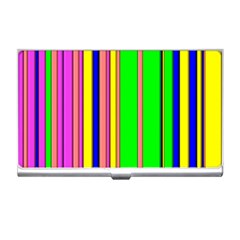 Hot Stripes Rainbow Business Card Holders by ImpressiveMoments