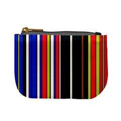 Hot Stripes Red Blue Mini Coin Purses