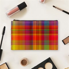 Plaid, Hot Cosmetic Bag (medium)  by ImpressiveMoments