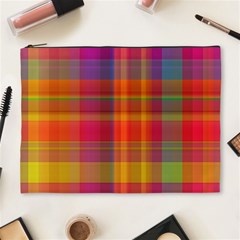 Plaid, Hot Cosmetic Bag (xl) by ImpressiveMoments