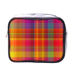 Plaid, Hot Mini Toiletries Bags by ImpressiveMoments