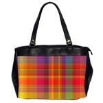 Plaid, Hot Office Handbags (2 Sides)  Front