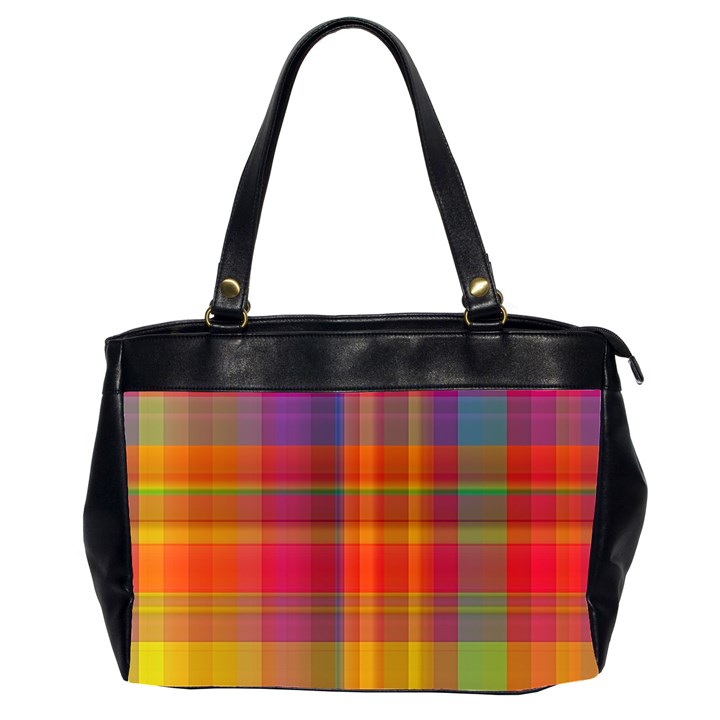 Plaid, Hot Office Handbags (2 Sides) 