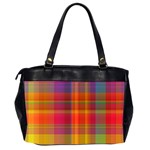 Plaid, Hot Office Handbags (2 Sides)  Back