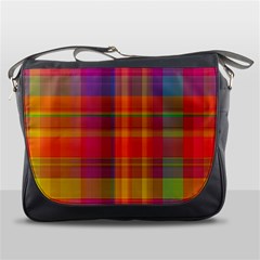 Plaid, Hot Messenger Bags by ImpressiveMoments