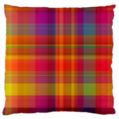 Plaid, Hot Large Cushion Cases (two Sides)  by ImpressiveMoments