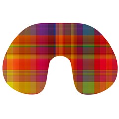 Plaid, Hot Travel Neck Pillows by ImpressiveMoments