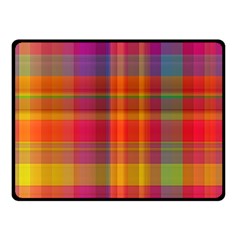 Plaid, Hot Double Sided Fleece Blanket (small) 