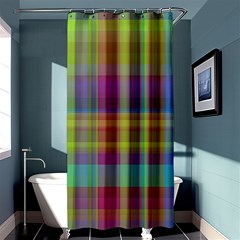 Plaid, Cool Shower Curtain 36  X 72  (stall)  by ImpressiveMoments