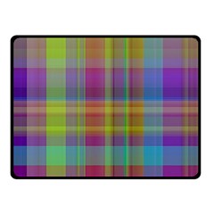 Plaid, Cool Double Sided Fleece Blanket (small)  by ImpressiveMoments