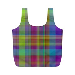 Plaid, Cool Full Print Recycle Bags (m)  by ImpressiveMoments