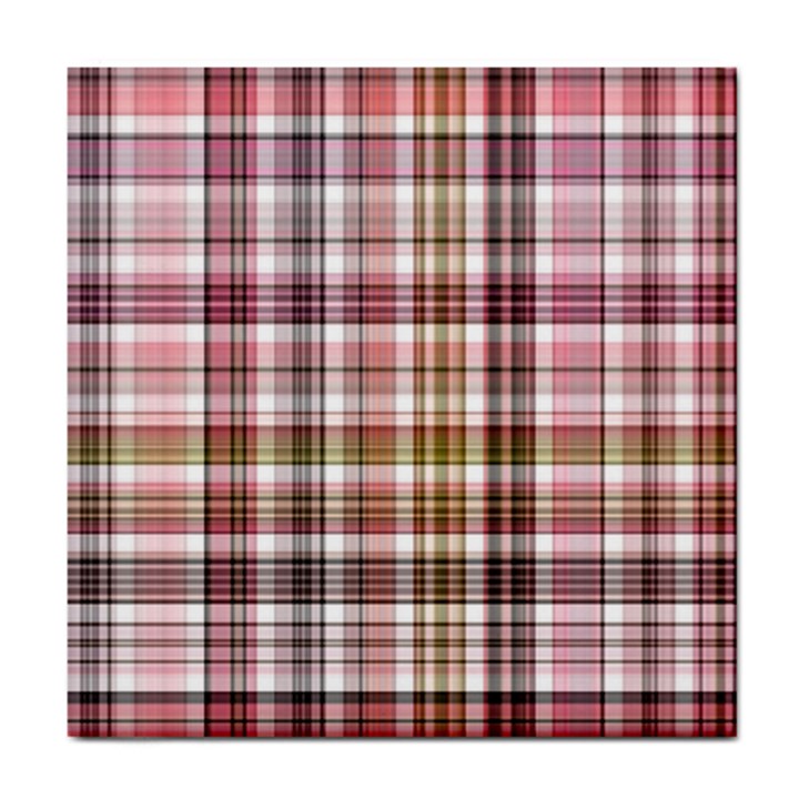 Plaid, Candy Tile Coasters