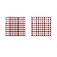 Plaid, Candy Cufflinks (square) by ImpressiveMoments