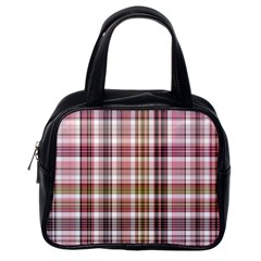 Plaid, Candy Classic Handbags (one Side) by ImpressiveMoments