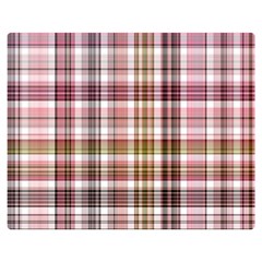 Plaid, Candy Double Sided Flano Blanket (medium)  by ImpressiveMoments