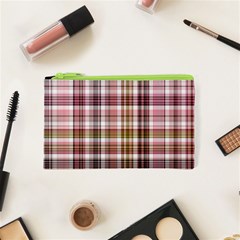 Plaid, Candy Cosmetic Bag (xs) by ImpressiveMoments