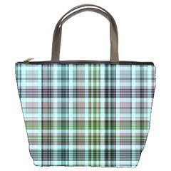 Plaid Ocean Bucket Bags by ImpressiveMoments