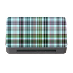 Plaid Ocean Memory Card Reader With Cf by ImpressiveMoments