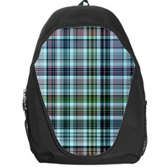 Plaid Ocean Backpack Bag by ImpressiveMoments