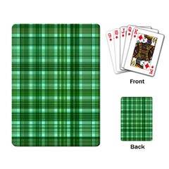 Plaid Forest Playing Card by ImpressiveMoments