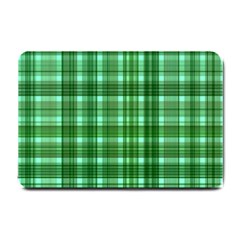 Plaid Forest Small Doormat  by ImpressiveMoments